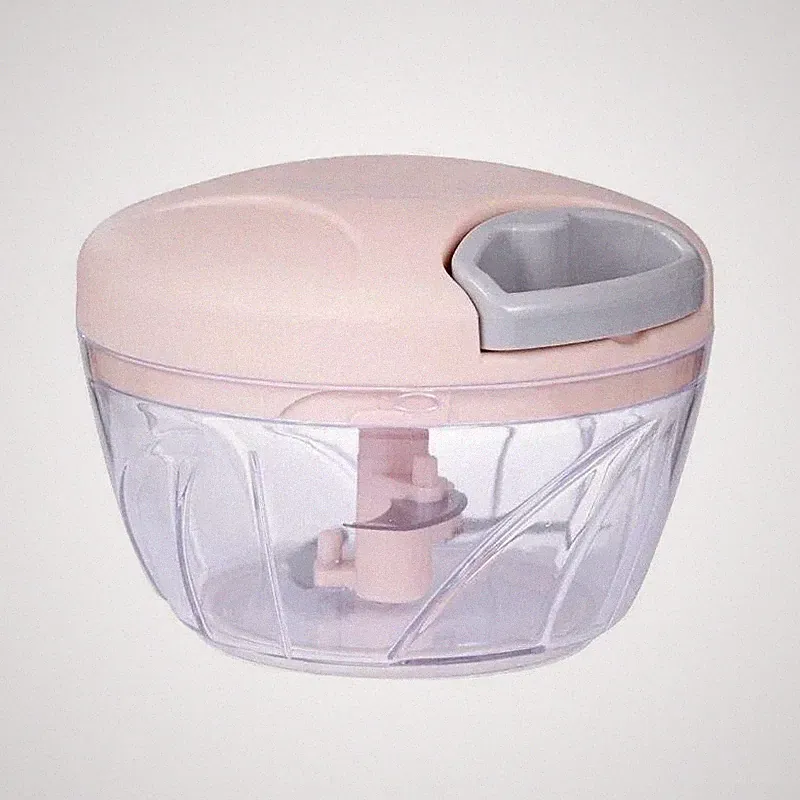 Manual Food Chopper Hand Pull String Portable Onion Garlic Vegetable Mincer Dice