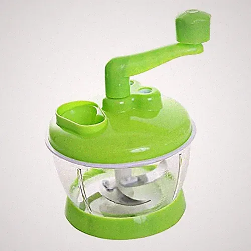 Manual Food Processor, Hand Operated Vegetable Chopper, Meat Grinder for...