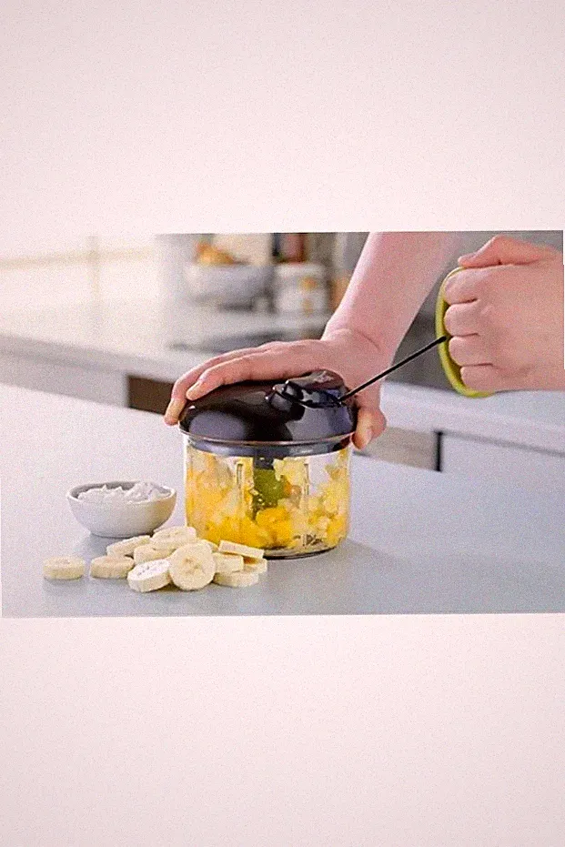 Manual Food Processor Large Vegetable Chopper, 500 ML Pull String Chopper Tefal