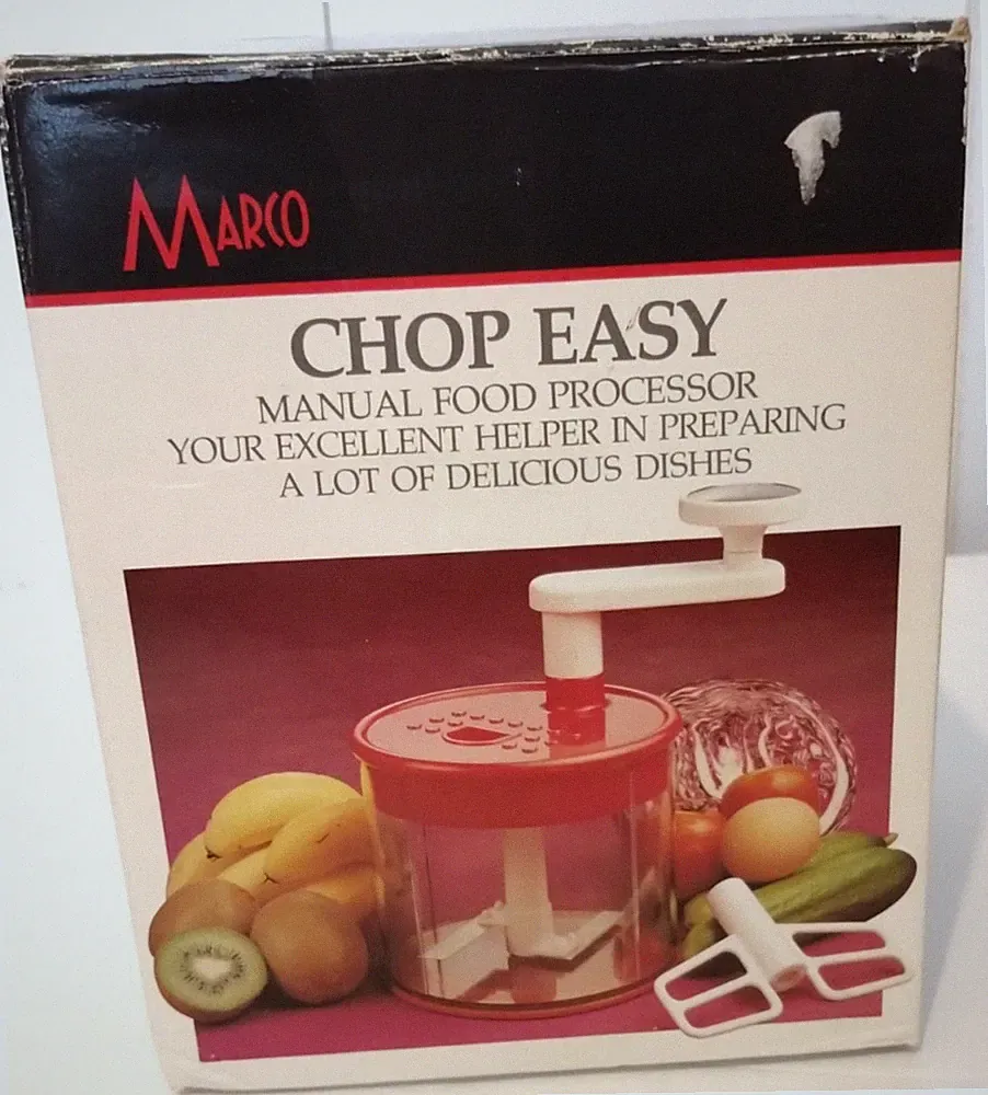 Manual Food Processor New Marco Chop Easy