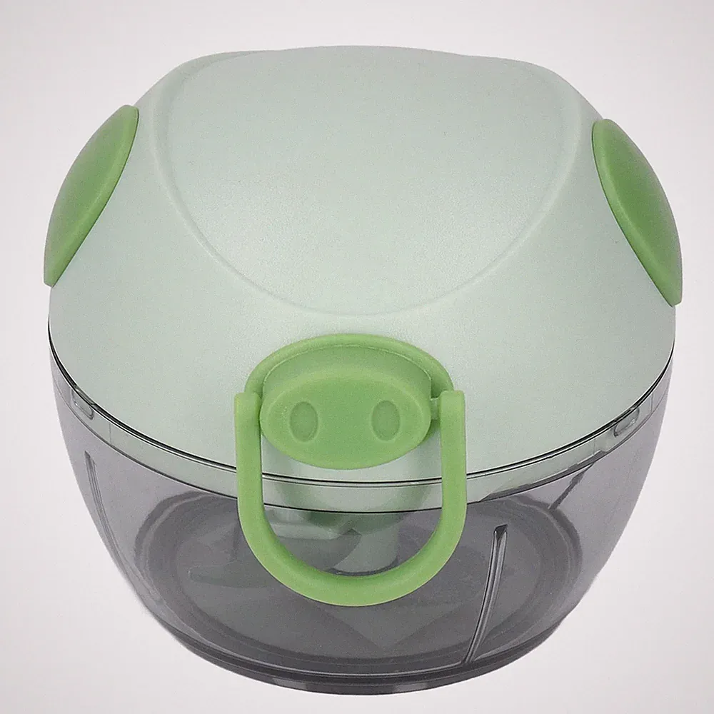Manual Food Processor Vegetable Chopper,Multifunctional Mini one size, Green