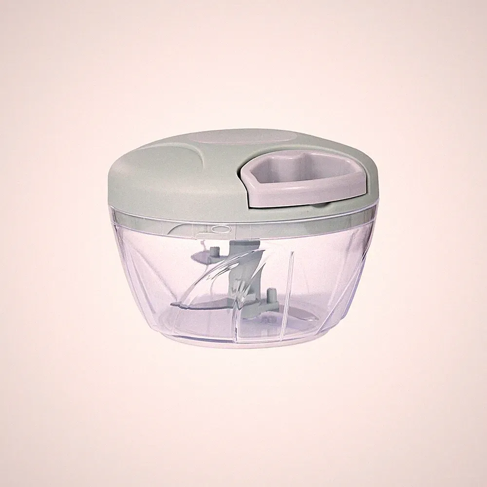 Manual Food Processor Vegetable Chopper with Easy Pull Hand String for Fruits