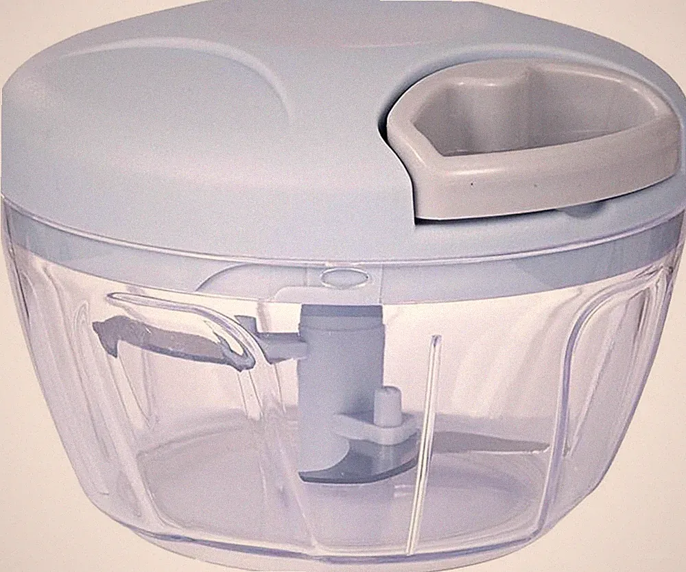Manual Garlic Chopper Vegetable Cutter Hand Pull String Food Processor 500ml