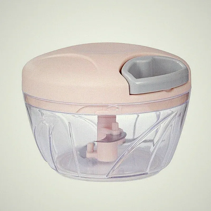 Manual Meat Vegetable Garlic Chopper Food Processor Onion Cutter 500/900ML