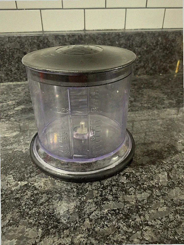 Master Prep 16 Oz Food Processor Bowl & Lid 2 Cup Capacity Original Parts