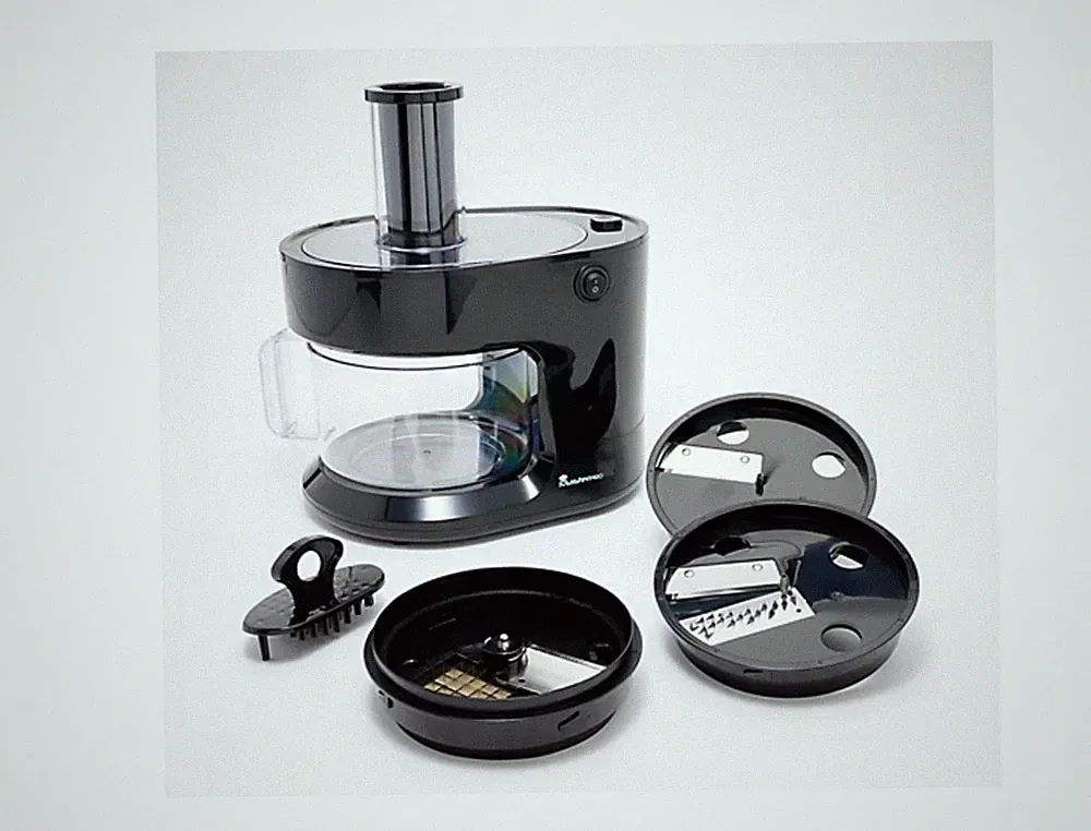 MasterPro Electric Food Shredder with (3) Blade Discs