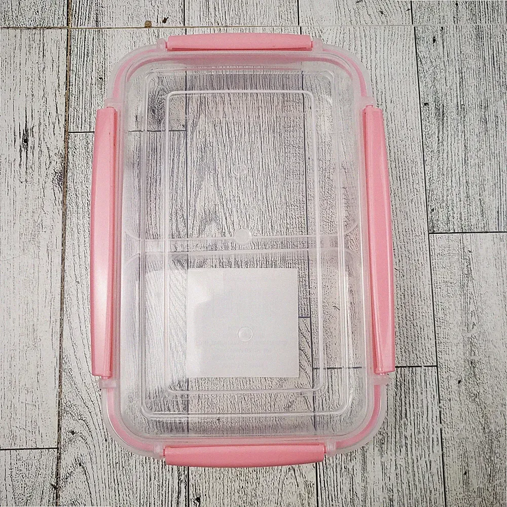 Meal Prep Food Storage Container Clips Divided Reusable - Choose Color