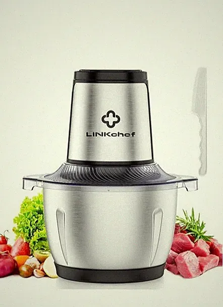 Meat grinder Food processor Vegetable slicer (1.5 L bowl), electric, 250 W New