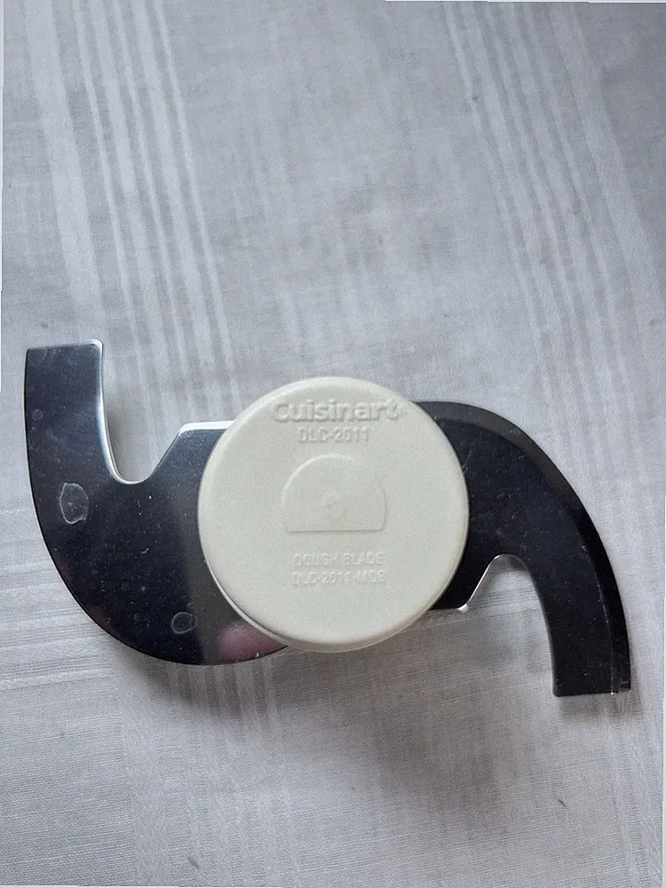 METAL DOUGH BLADE FOR CUISINART FOOD PROCESSOR CUSTOM PREP 11 AND DLC-8 SERIES