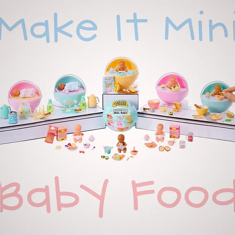 MGA Miniverse Make It Mini Baby Food |Brand New Release Open Unused