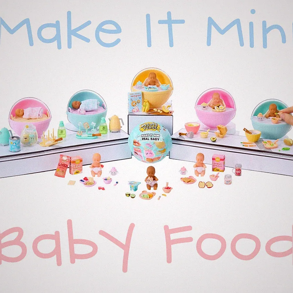 MGA Miniverse Make It Mini Baby Food |Brand New Release Open Unused | You Choose