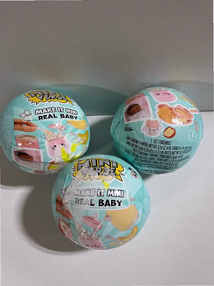 MGA's Mini Verse Make It Mini Baby Food Series 1, Lot of 3 Brand New Sealed Sets