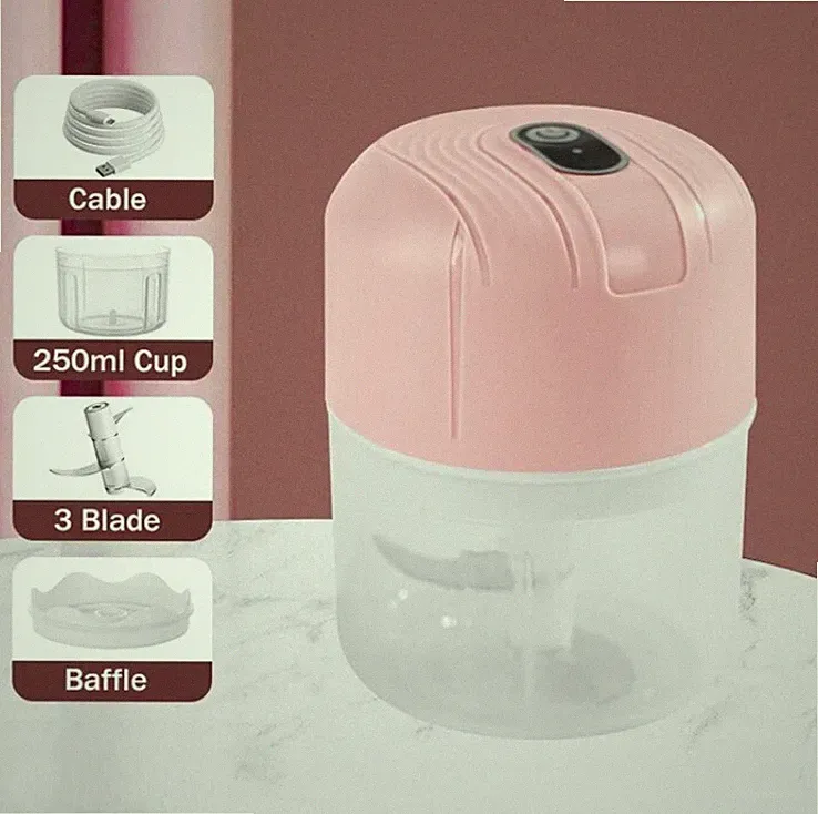 Mini Blender Garlic Electric Food Chopper Portable Blend Processor Meat Grinder