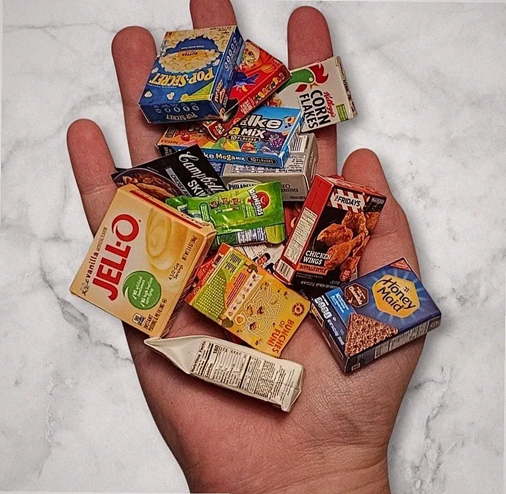 Mini Brands Series 4 & 5 Collectibles | Miniature Food Toys (1/6 Scale) Doll