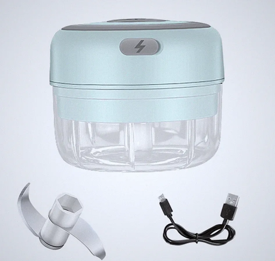 Mini Electric Food Processor Chopper Blender Masher Grinder Kitchen