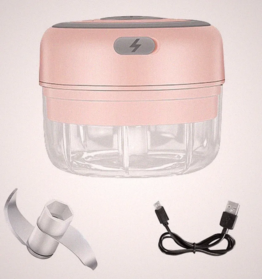 Mini Electric Food Processor Chopper Blender Masher Grinder Kitchen