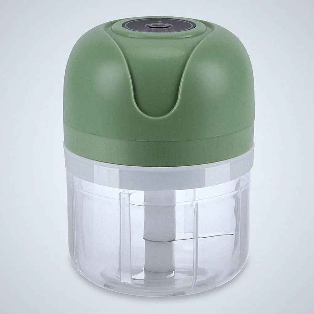 Mini Electric Garlic Chopper Meat Grinder Crusher For Nut Fruit Food Vegetable