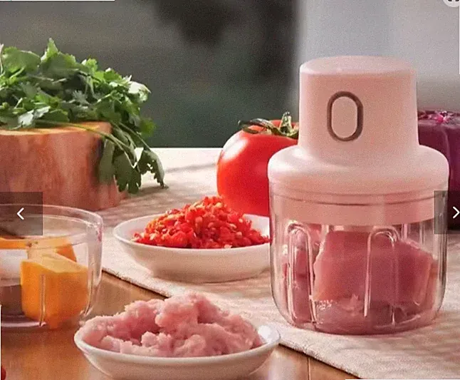 Mini Electric Garlic Chopper Meat Grinder Garlic Masher Machine.Baby Food Maker.