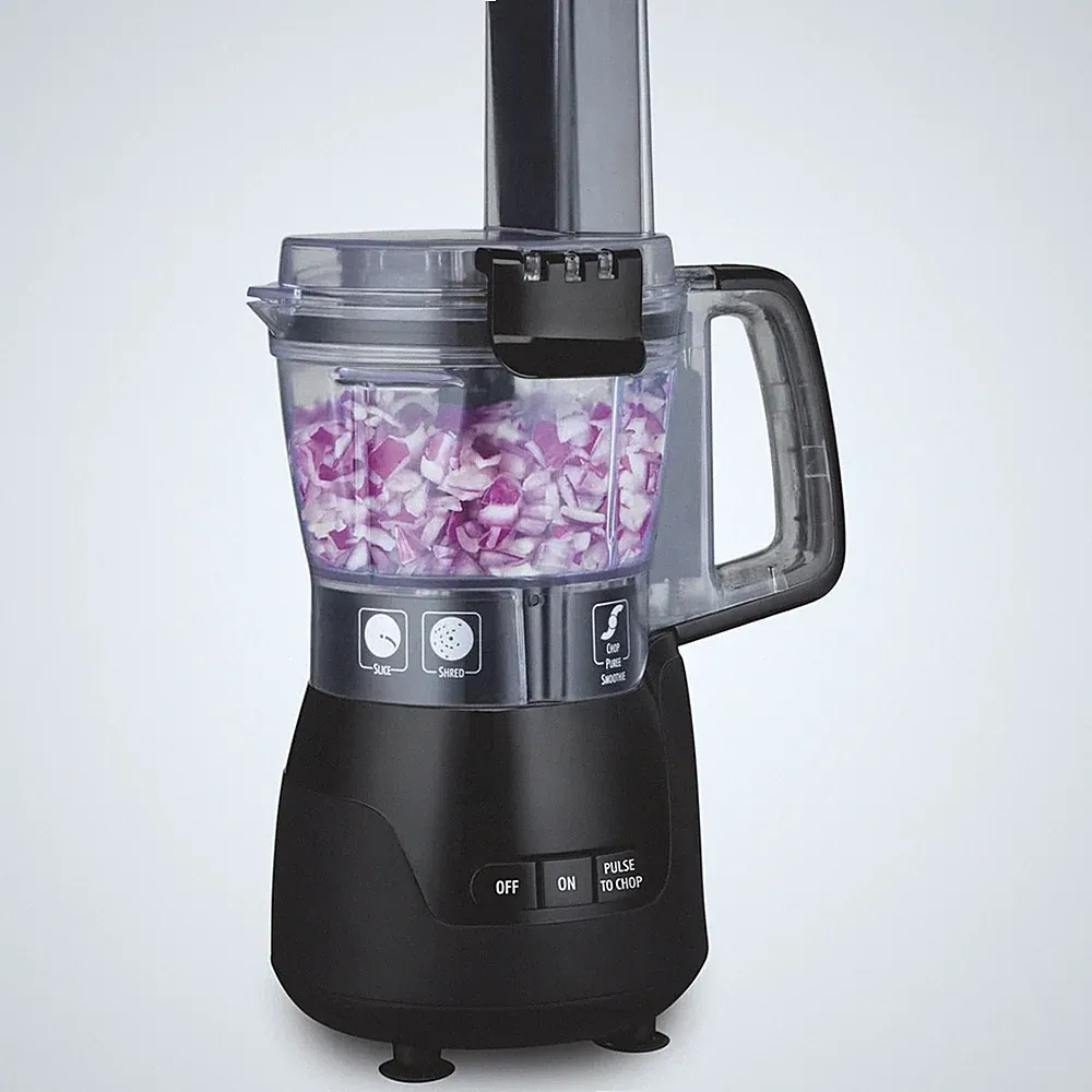 mini food processor with shredding slicing discs