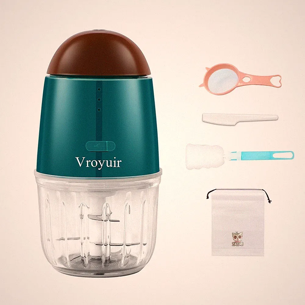 Mini Food Processor, Cordless Small Food Chopper & Blender for Meat,Vegetable...