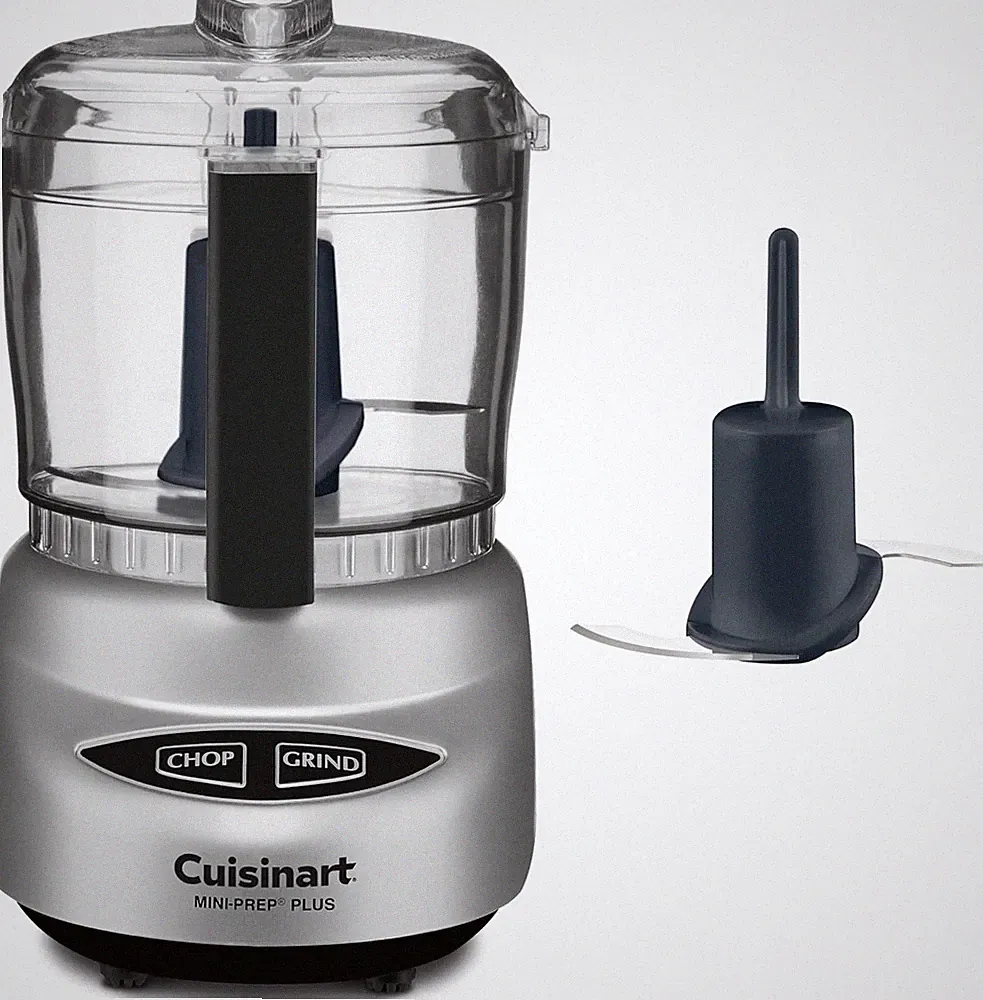 Mini Food Processor, Reversible Blade, 3-Cup Capacity