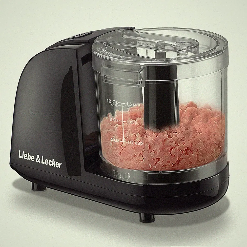 Mini Food Processor1.5 Cup Mini Chopper for Cutting Vegetable GarlicOnion and...