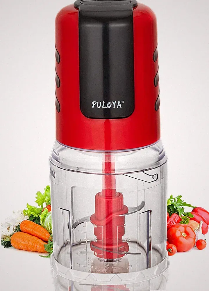 Mini Prep Food Processor 2 Cup Small Electric Food Chopper 2 Speed for Vegetable