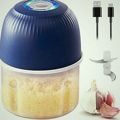Model Type-c Rechargeable Food Processor Electric , Mini Food Chopper, Garlic...