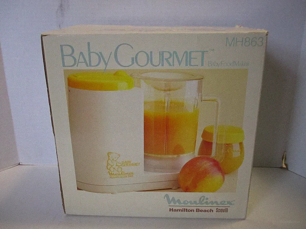 MOIULINEX HAMILTON BEACH BABY GOURMET MH863 Baby Food Maker **TESTED**
