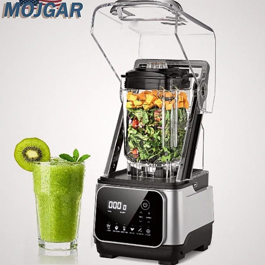MOJGARP rofessional Blender&Quiet Shield Heavy Duty Commercial Blender Mixer