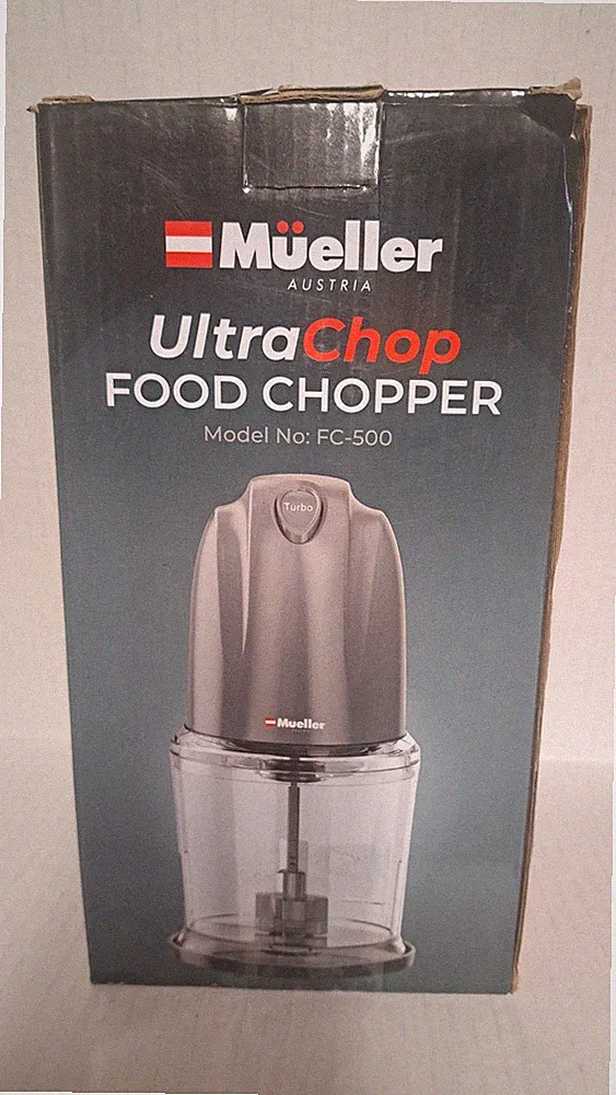 Mueller Ultra Prep Food Processor Chopper for Dicing, Grinding, Whipping, & More