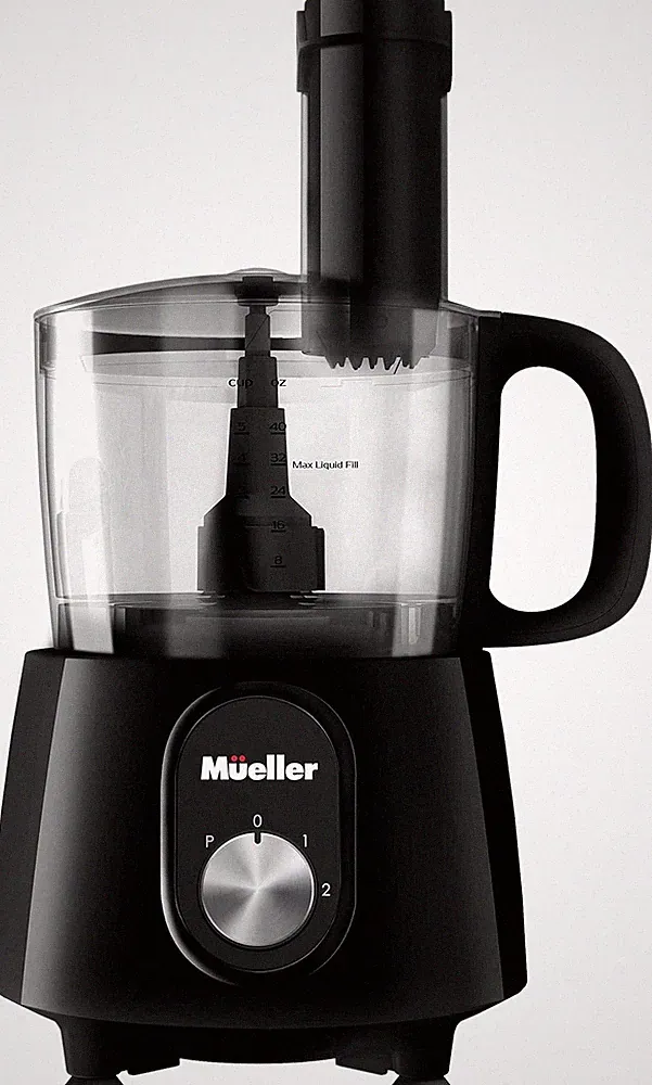 Mueller Ultra Prep Food Processor & Chopper for Vegetables and Meat/BLACK