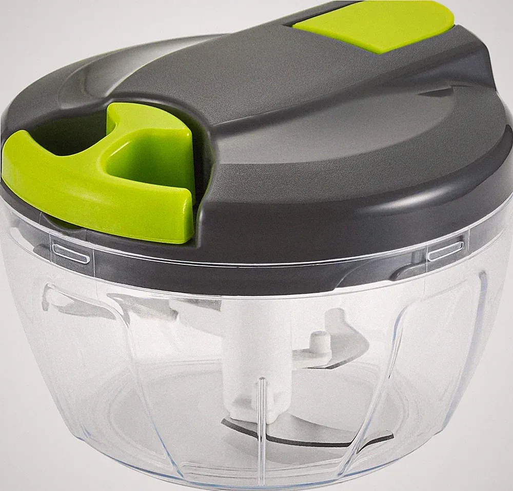 Multi-Funct Manual Food Chopper & Procors with Handle and Cover