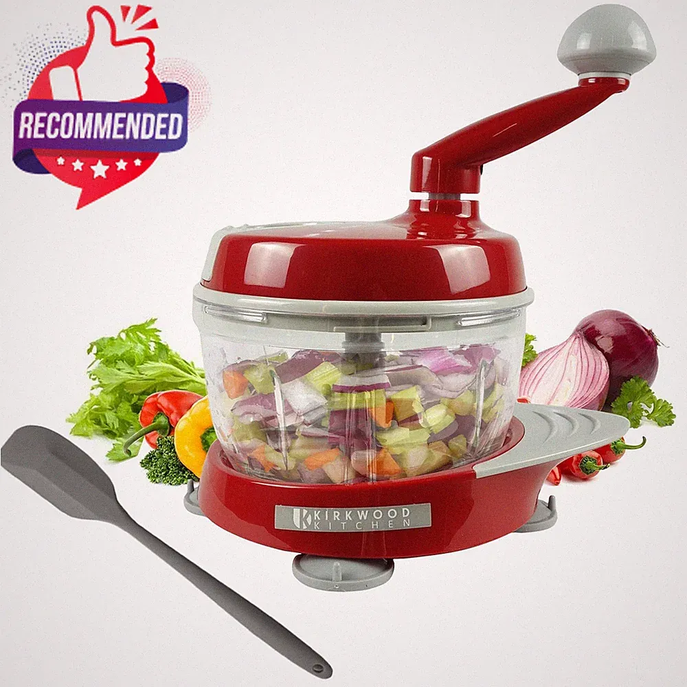 Multi-function Manual Food Processor Meat Grinder Vegetable Chopper, Slicer