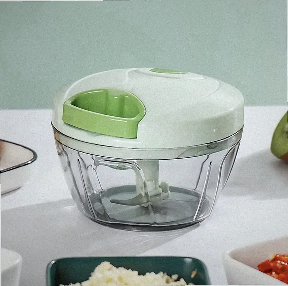 Multi-Functional Food Chopper Vegetable Fruit Slicer Onion Dicer 16OZ Container