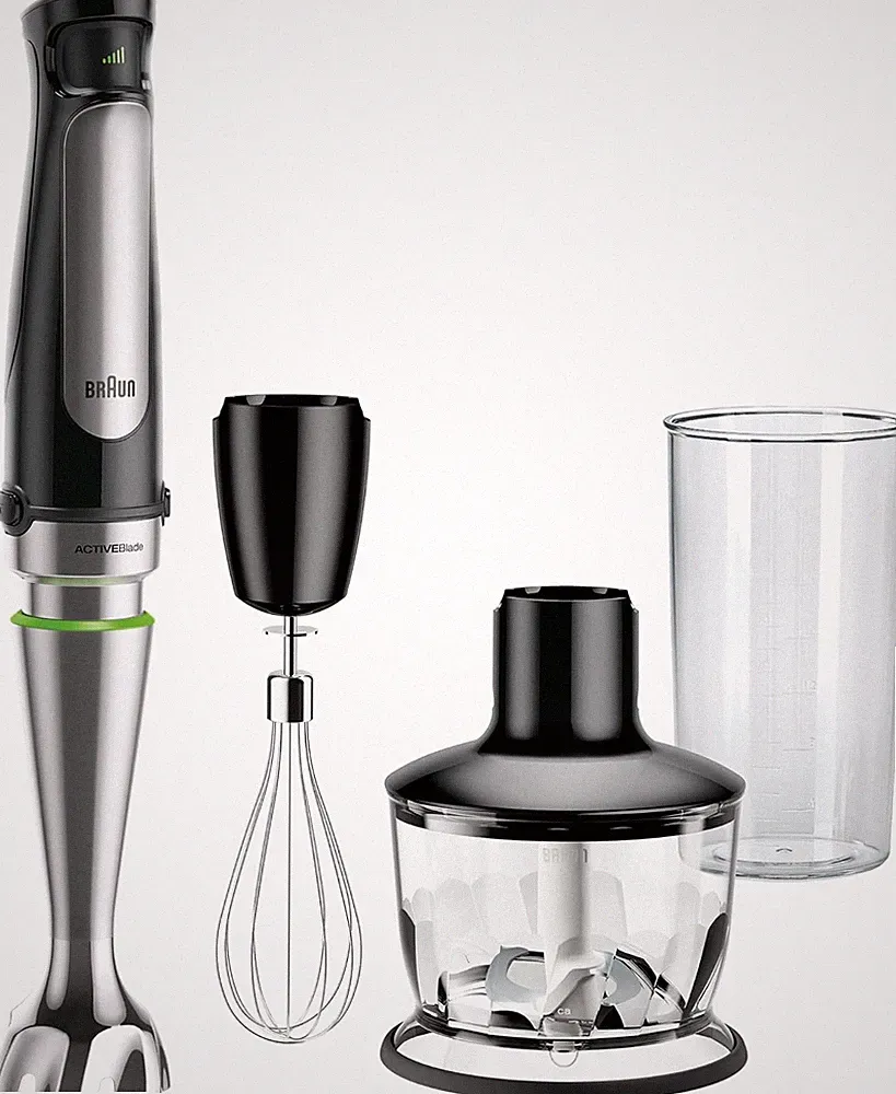 MultiQuick 7 3-in-1 Immersion Blender with Food Processor – Powerful Handheld