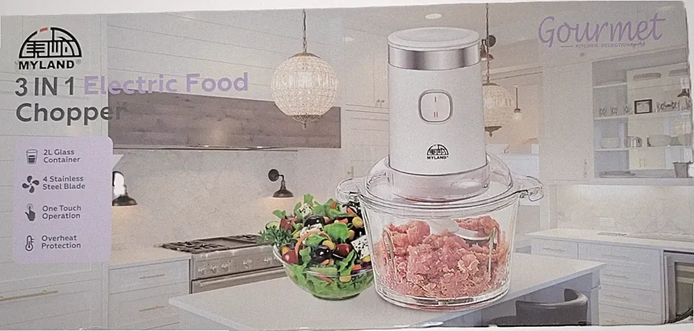 MYLAND 3 IN 1 Electric Food chopper/grinder