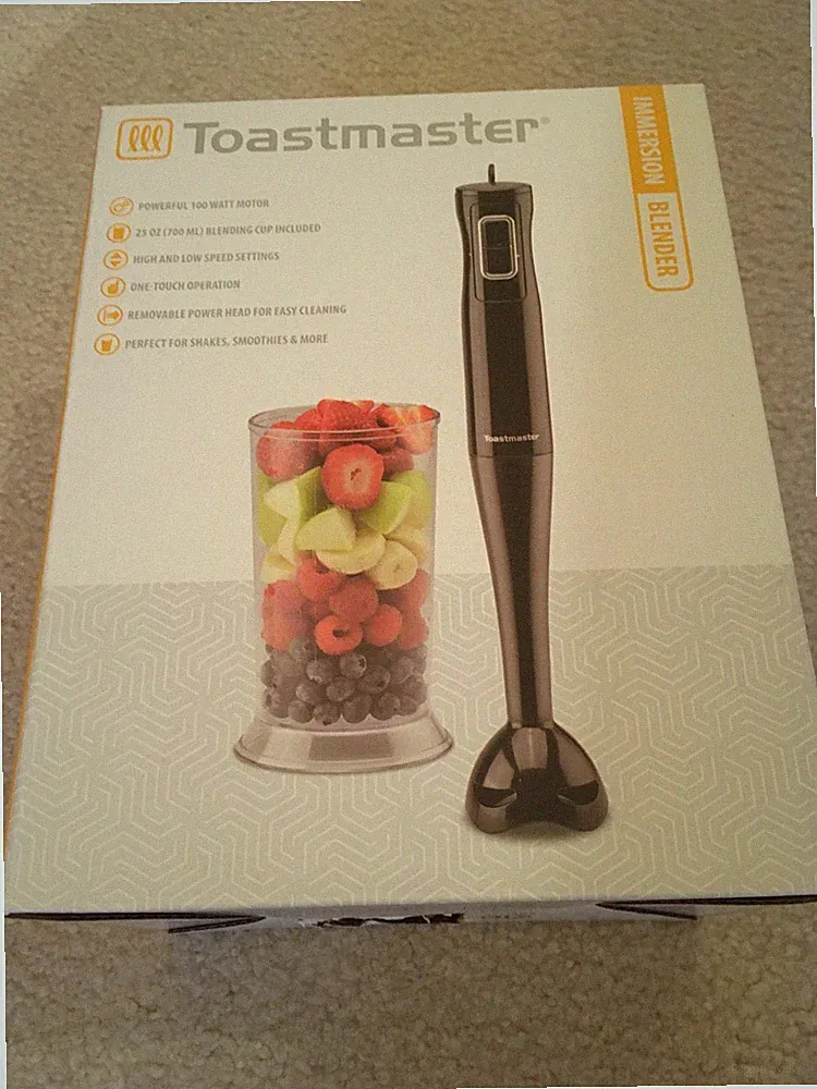 NEVER USED Toastmaster Immersion Blender TM-202IB - STILL IN ORIGINAL BOX