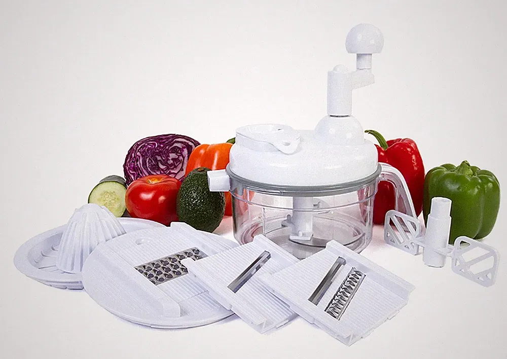 New Best 7 in 1 Food Chopper - As Seen on TV Manual Processor Free Shipping