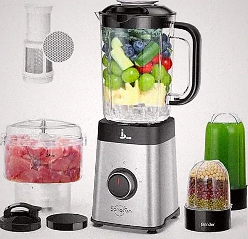 New- Blenders and Food Processor Combo for Kitchen, 5 in 1 Blender for Sh