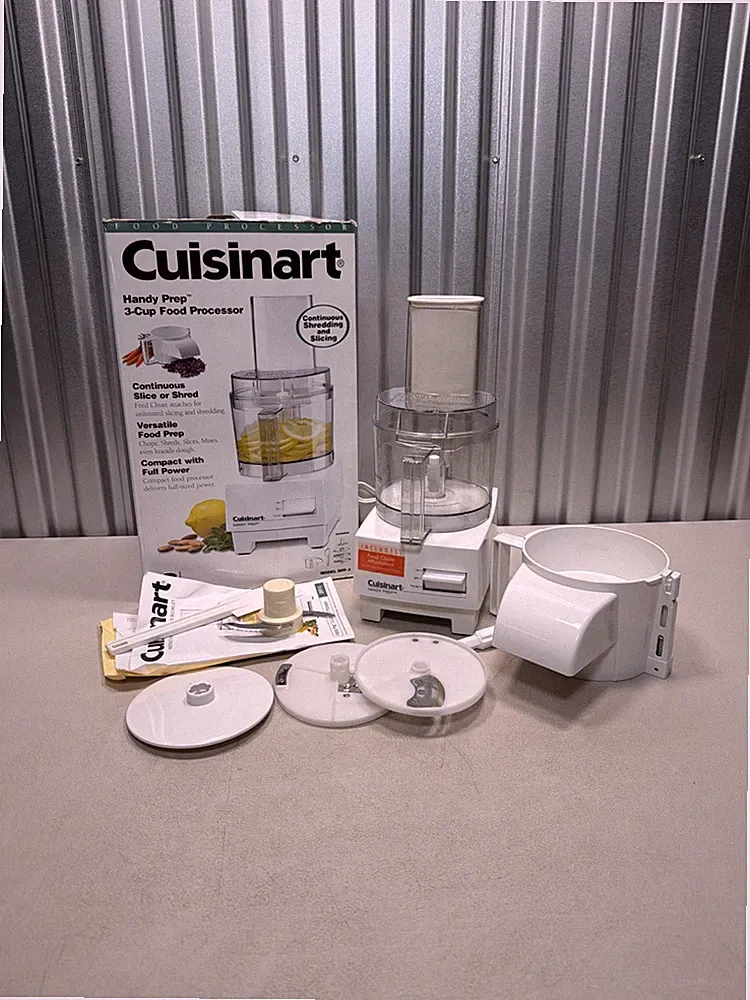 NEW Cuisinart DFP-3 Handy Prep Food Processor - Tested & Works!