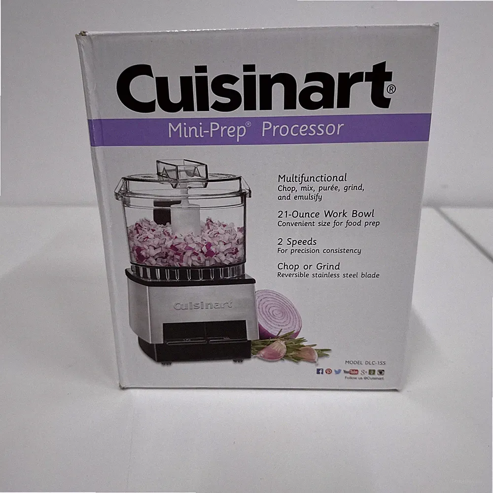 New Cuisinart Mini Prep 21oz Food Processor Model DLC-1SS