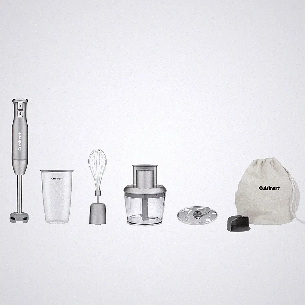 New Cuisinart Power Blend Immersion Blender, 16.1in.x2.5in.x2.9in. HB-500PC