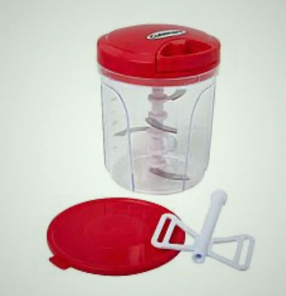 New Cuisinart Prep Express Manual Food Processor CTG-00-PCH4RED Set NEW