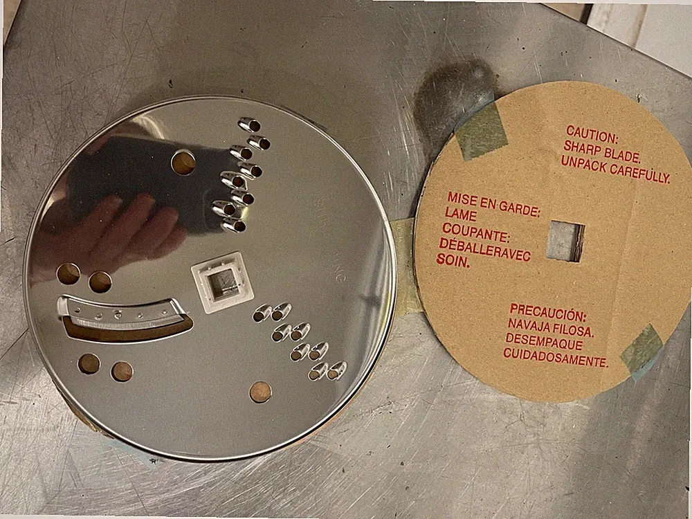 New Food Processor Blade