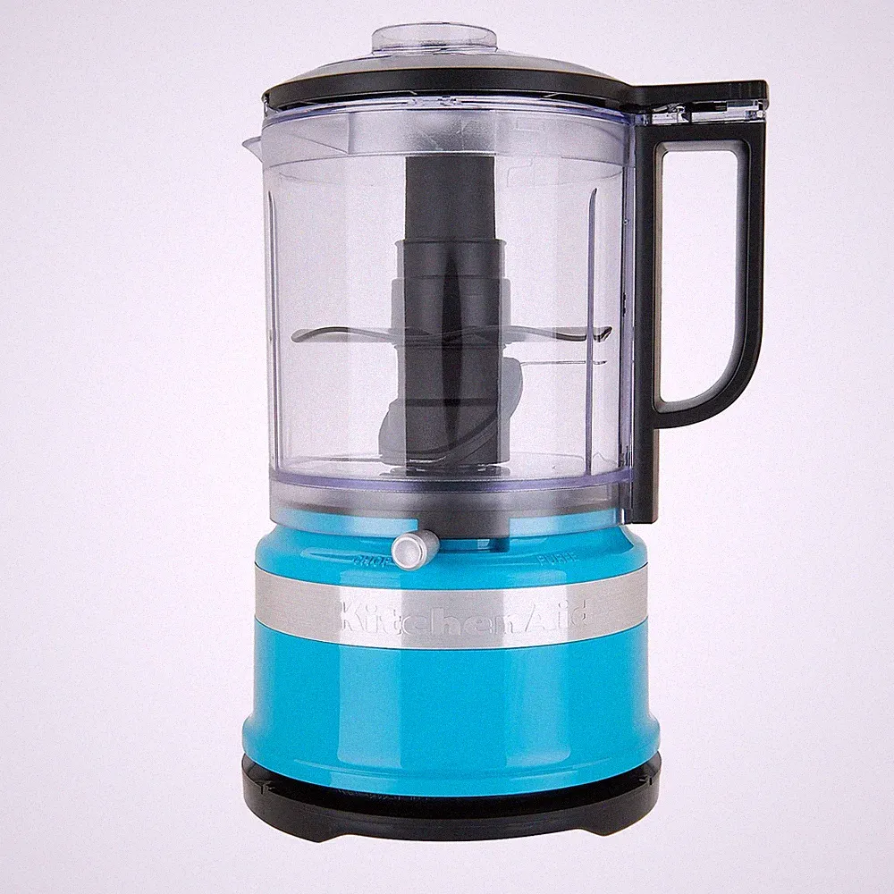 new in box KitchenAid 5-Cup Food Chopper ( Food Processor ) in CRYSTAL BLUE