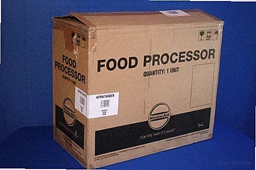 New In Box - KitchenAid QVC 12 Cup Food Processor Chrome - KFPW760QCR