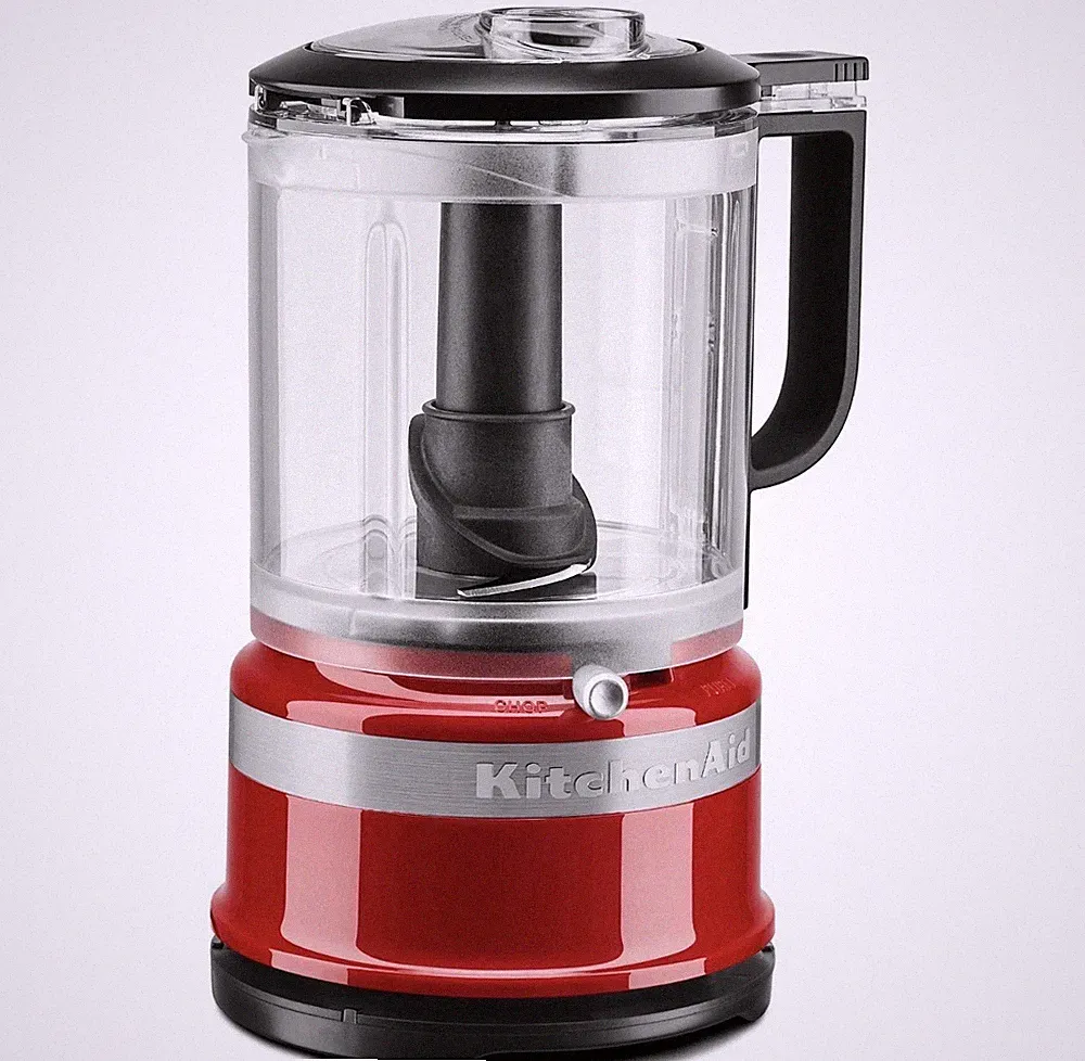 New KitchenAid KFC0516QER 3.5 Cup Mini Food Processor, Empire Red