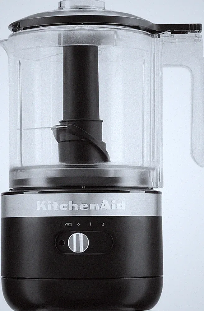 New KitchenAid KFCB519BM 5 Cups Food Chopper Rechargeable Cordless, Matte Black