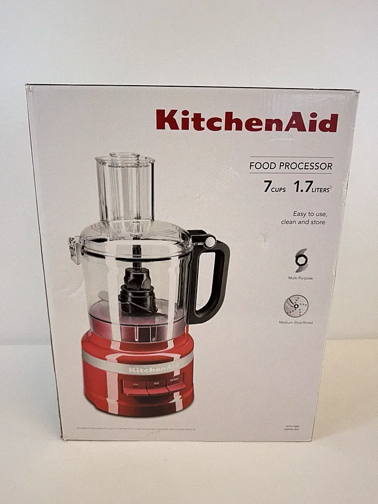 NEW KitchenAid KFP0718ER Food Processor 7 Cup Empire Red BRAND NEW